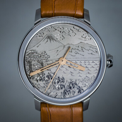 Hand engraving
/ Price on request Unique piece Fujisan